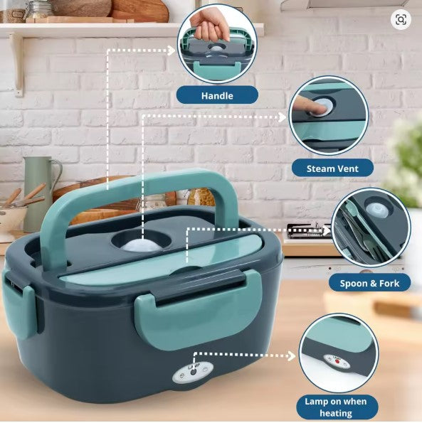Portable Heated Lunch Box