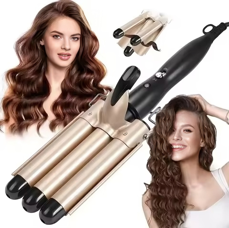 Triple Barrel Hair Curler