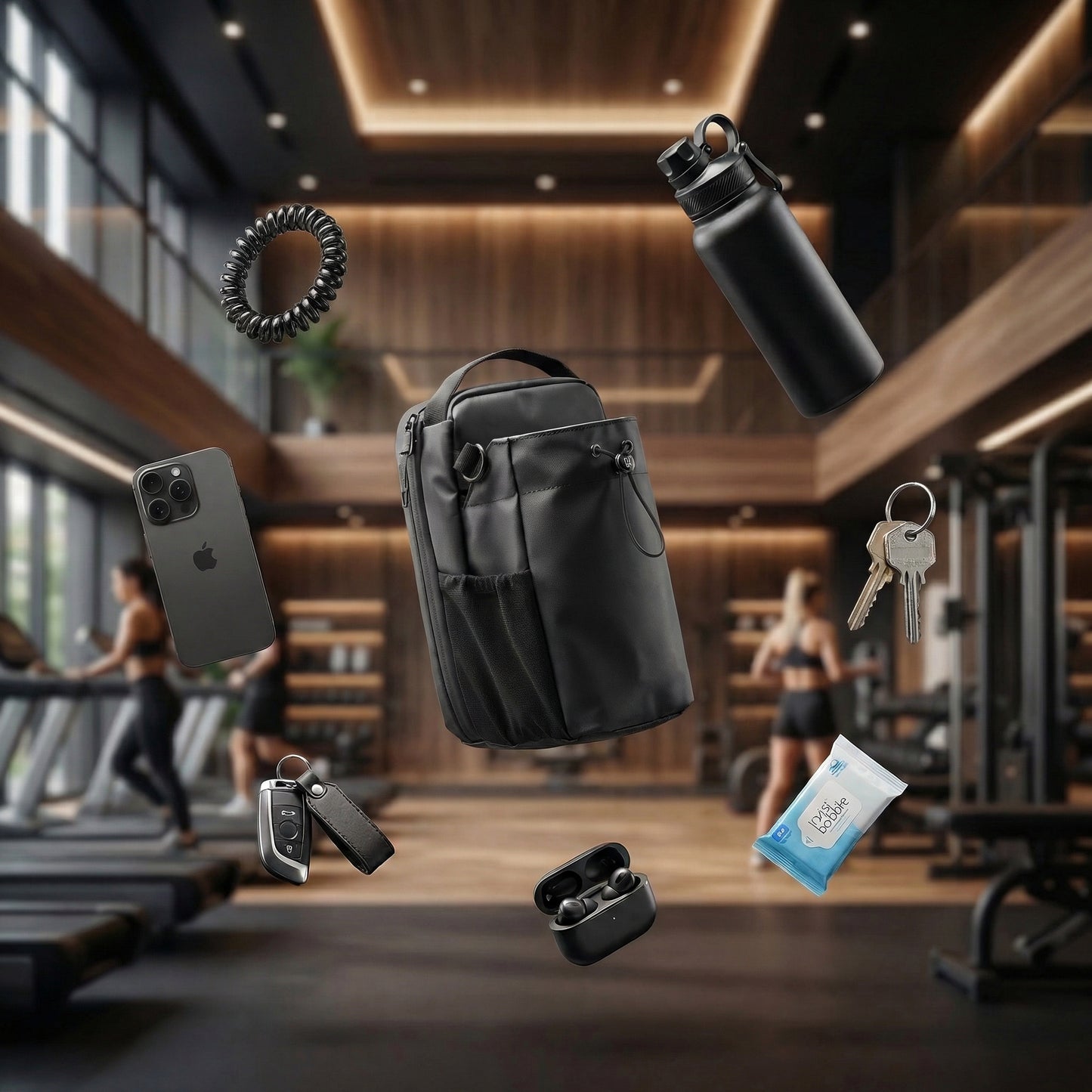 Magnetic Gym Bag